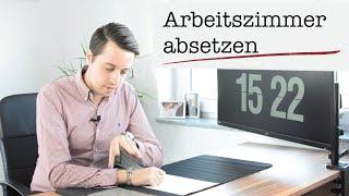 ARBEITSZIMMER absetzen in der Steuererklärung | Steuerberater Robert Kaber