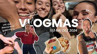 Vlogmas  - 03 a 08 de Dezembro (ainda conta?)  - 10K  RP, permanent bracelets e cookie club