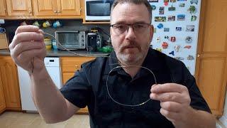 How to Make a Fisherman's Rabbit Snare, 4th Check of Snares