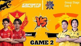 Makasih Udah Berjuang Di MSC Onic | SRG VS Fnatic Onic | MSC 2024 Group Stage Day 4