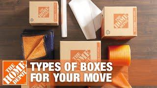 Moving Boxes: Types of Boxes for Your Move | The Home Depot