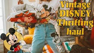 HUGE VINTAGE DISNEY THRIFTING HAUL!