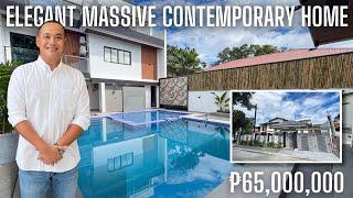 House Tour 308 | Elegant Massive Contemporary House and Lot For Sale in Taytay, Rizal