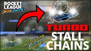 How to TURBO STALL CHAIN in Rocket League Sideswipe (aka. infinite reset / infinite stalls)