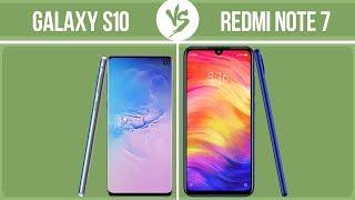 Samsung Galaxy S10 vs Xiaomi Redmi Note 7 ️