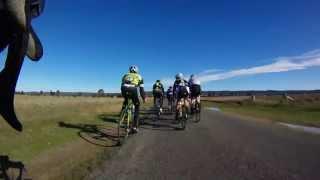 Josh shows off his bike handling skills at the Club Champs