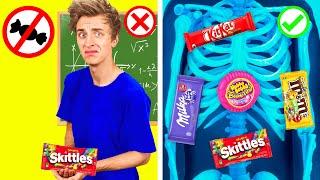 10 طرق اختراق الحلوى في الصف!