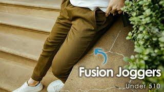 Fusion Stretch Twill Joggers for Short Men | Under 510