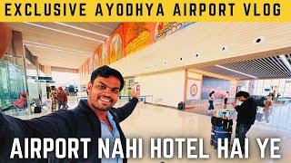 EXCLUSIVE NEW AYODHYA INTERNATIONAL AIRPORT Full Interior Tour | Maharshi Valmiki Airport