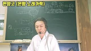 한양굿 노래가락 (녹슬지 않은 정대감)