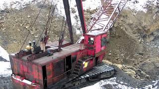 Manitowoc 4600 Slinging Overburden