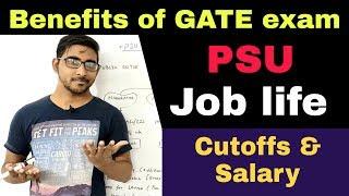 Psu Job Life | Benefits of GATE exam | psu Inhand salary | Gate Preparation