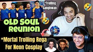 Old SouL Reunion | Rega, Mortal, Viper, Aman| Mortal Trolling Rega For Neon Cosplay #rega #mortal