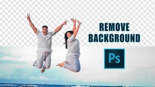 How to Remove Background in Photoshop | Transparent Background | Change Background