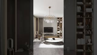 Гостиная объединенная с кухней #дизайнинтерьера #интерьер #кухня #гостиная #ремонт