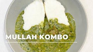 MULLA KOMBO || OKRA, SPINACH & BEEF STEW COOKED WITH PEANUT BUTTER & KOMBO (BICARB SODA/MAGADI SODA)