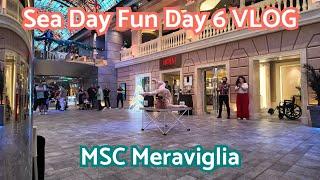 DAY 6 on MSC Meraviglia: Pop Up Shows and Tacos!