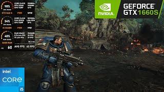 GTX 1660 SUPER : Warhammer 40,000: Space Marine 2