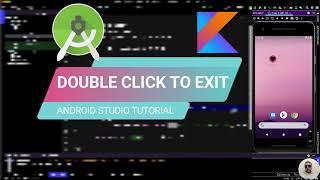 Double Back Press to Close App | Android Studio Tutorial