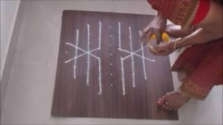 friday lakshmi kolam | friday kolam designs for lakshmi | Learn Kolam