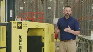 In-depth Product Review: Hyster Z30ZMU Very Narrow Aisle Turret Truck by Papé Material Handling