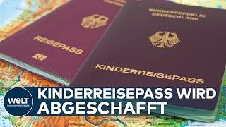BESCHLUSS IM BUNDESTAG: Kinderreisepass wird abgeschafft