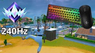 SteelSeries Apex Pro TKL ASMR  Fortnite OG Ranked Reload Win  Satisfying Keyboard Fortnite 240 Hz