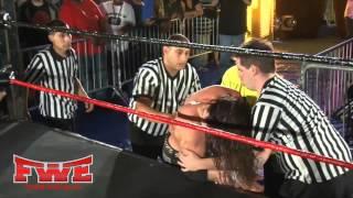 FWE Open Weight Grand Prix - Closing Moments Petey Williams Canadian Destroyer on John Hennigan