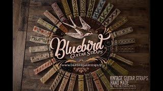 Bluebird Vintage Guitar Straps - Every guitar deserves a stunning strap!