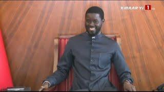 Diomaye reçoit l’église au palais affichant un grand sourire