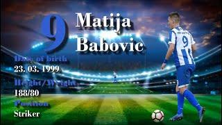 Matija Babovic ● Striker ● Highlights 2020/21