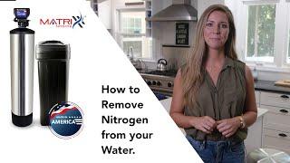 The Matrixx Nitrate Removal Water System