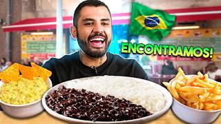 ENCONTRAMOS FEIJÃO COM ARROZ NA EUROPA