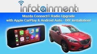 Mazda Connect® Radio Upgrade with Apple CarPlay & Android Auto - Easy DIY Installation!