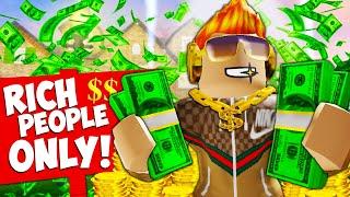 The Rich People Only Club: A Roblox Movie
