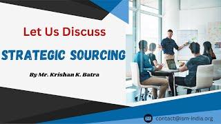 Strategic Sourcing