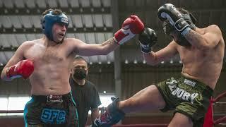 Fotos de kickboxing tomadas por Rodrigo Pélissier