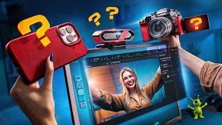 Камера Для Стрима | Что выбрать? Смартфон, вебку или профессиональную камеру?