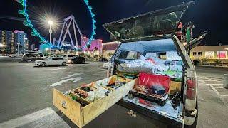 Stealth Cooking Drunken Noodles On The Vegas Strip