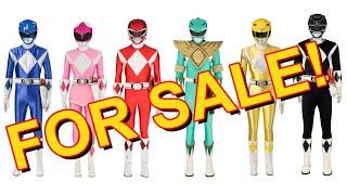 Hasbro Selling ALL Power Rangers Suits and Props!