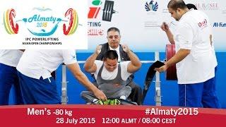 Men's -80 kg | 2015 IPC Powerlifting Asian Open Championships, Almaty