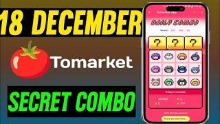 Tomarket Airdrop Combo 18 December | Tomarket Daily Combo Today | Tomarket Secret Combo Today