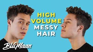 Transform Fine Hair To Thick Hair In Minutes! | Men's Hairstyle 2020