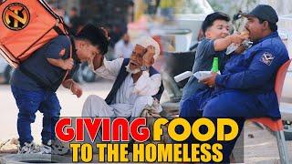 Giving Food to the Homeless - By Rizwan khan @NewTalentOfficial