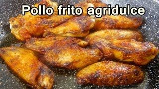 POLLO FRITO AGRIDULCE FACIL - Recetas de Cocina Faciles Rapidas y Economicas de hacer