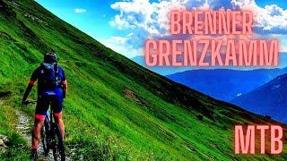Mountainbike Tour Brenner Grenzkamm Österreich Tirol  Italien Südtirol