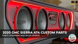 2020 GMC Sierra AT4 - Custom Stereo Upgrade Parts and New Shop Overview