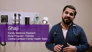 Shaji, Family Medicine Resident - Rural Program, Petrolia - Central Lambton Family Health Team