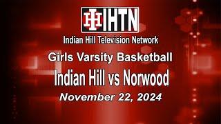 IH Girls Basketball vs Norwood: 11-22-24