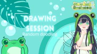 [Drawing Session] Random doodling pt2~~ [TengokuLive | Hayami]